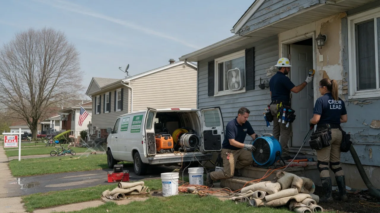 Flood Cleanup in Valley City, OH near me