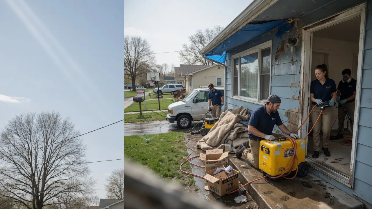 Basement Flood Cleanup in Valley City, OH near me